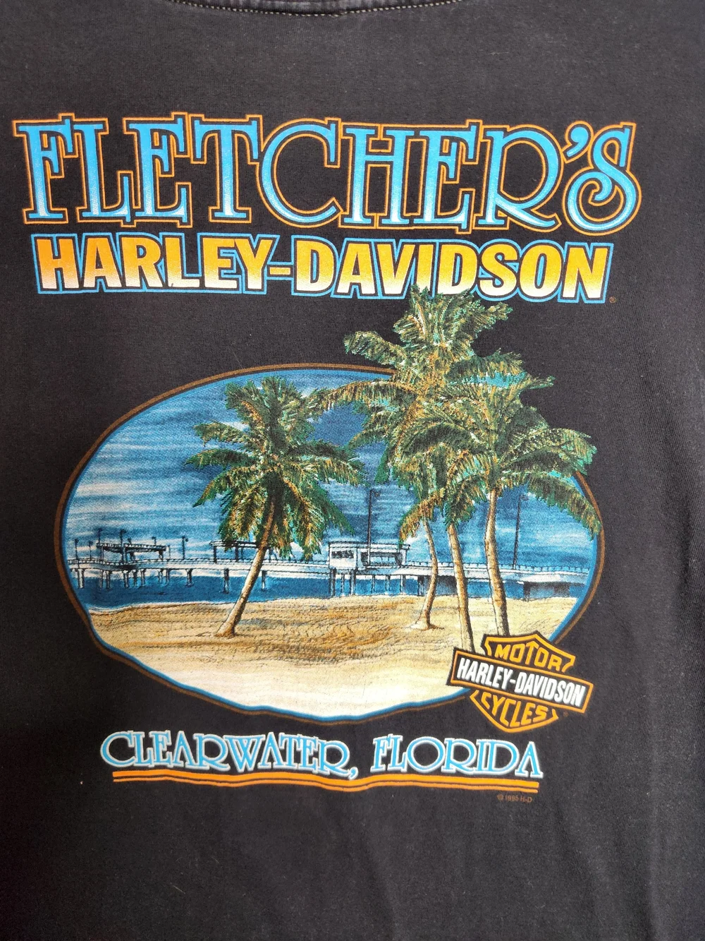 Harley-Davidson Black Logo Tee #290